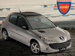 Peugeot 207 Quiksilver com Teto Solar Panoramico e o mais barato do mercado - fufao teto solar